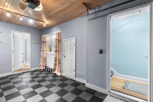 The Garage features convenient in unit Washer and Dryer and access to Bedroom 3