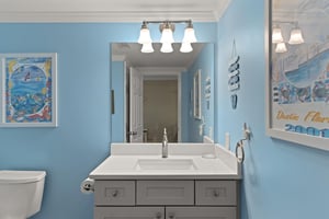 Half Bathroom on the first floor