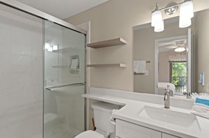 Bathroom 1 with WalkIn Shower