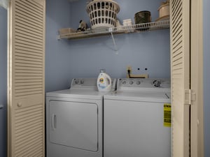 Full Size Washer and Dryer In Unit