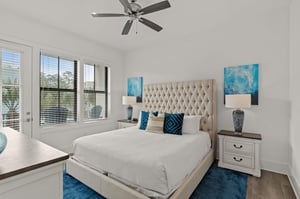 2nd floor Bedroom 1 with king bed