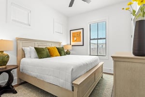 1st floor bedroom 2 with king bed