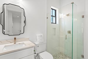 1st floor bathroom 2 shared with sitting area and bedroom 2
