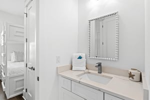 3rd floor Bathroom 5 shared bath providing 2 vanities