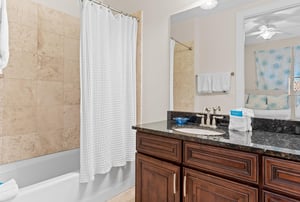 Bathroom 2 with Tub Shower Combo