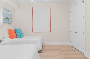 Bedroom 3 with Two Double Size Beds