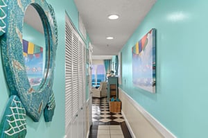 Step through the Front Door to your Gulf Front Vacation Rental