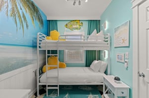 Bedroom 2 with custom touches focusing on Guests comfort