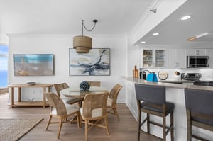 Dining Table and Bar Seating