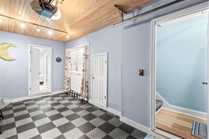 The Garage features convenient in unit Washer and Dryer and access to Bedroom 3