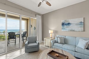 Sink into plush seating beside warm lamplight after a day of exploration.