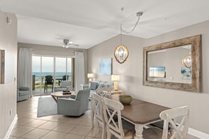 Open living and dining area where ocean breezes and stunning sea views await.
