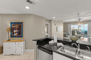 This bright, openconcept space seamlessly connects your kitchen and living area.