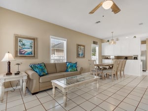 Living Room and Dining Area