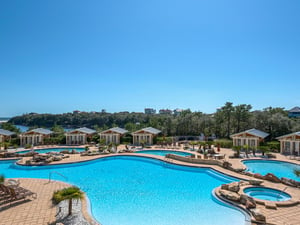 Endless pool view