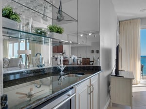 Wet Bar inside the Condominium