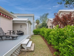 Private Back Porch Area