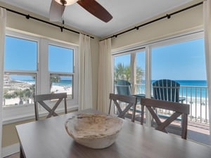 Dining Area with Gulf View