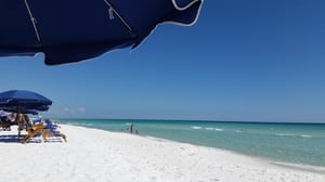 Beach Chairs available for rent on beach