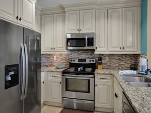 Kitchen with Stainless Steel Appliances