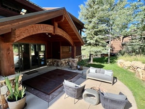 Stunning private vacation home in lower Deer Valley with private hot tub and many amenities.