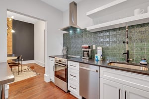 Newly renovated kitchen with all new appliances