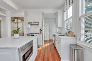Guests will appreciate having plenty of space to prepare their homecooked meals.