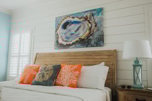 Guests will find locally sourced artwork in every room