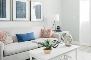 A queen size sleeper sofa is ideal for kids or traveling singles.