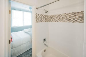 Soak away after spending all day out on the town.