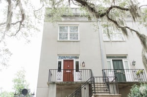 Located on the second level, this twostory apartment Is on Gaston Street.