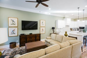Sophisticated decor has been hand picked for this spectacular home.