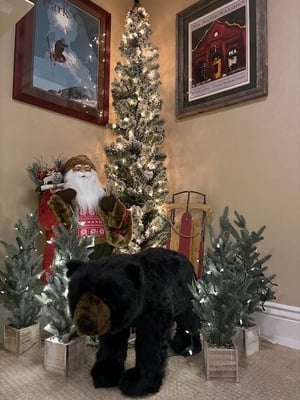 Resort Plaza 5052  Winter Holiday Corner