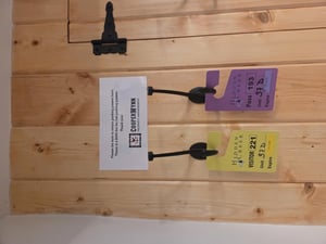 Parking passes for open parking lot