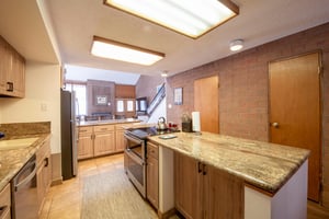 Plenty of counter space, modern appliances, and room to move — Park Avenue 216 makes every meal an enjoyable experience.
