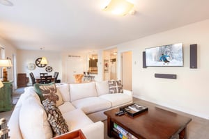 Kick back and enjoy the mountain life at Resort Plaza 5007 — this bright and modern Park City condo rental features a cozy sectional, flatscreen TV, and an effortless openconcept flow perfect for yo