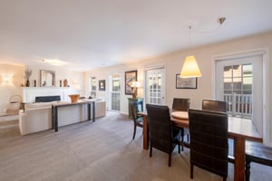 Stylish and functional, the dining space at Resort Plaza 5007 sets the scene for memorable meals together — another reason this Park City condo rental is the perfect choice for families and groups see