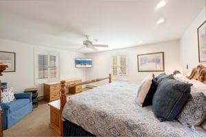 Bright, airy, and thoughtfully furnished, this comfortable primary bedroom provides the perfect sanctuary to recharge after a day of mountain adventures. Resort Plaza 5034 delivers a true homeawayfr