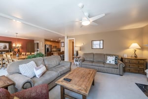 Resort Plaza 5064 delivers the comfort and space you need for a truly memorable mountain escape, with a beautifully furnished living area and an open floor plan that makes this Park City lodging feel