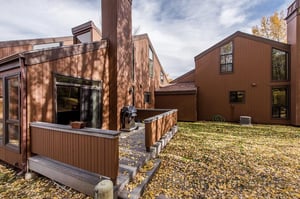 The unique and characterful exterior of Three Kings 93 reflects the quality and care found throughout this exceptional property, solidifying its reputation as one of the most desirable Park City lodgi
