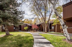 The lush, parklike grounds surrounding Three Kings 93 create a serene and welcoming atmosphere, perfectly complementing the warmth and character of this exceptional Park City lodging destination.