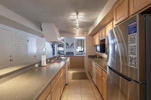 Everything you need and more — the wellappointed kitchen at Park Avenue 251 makes cooking for the whole group a pleasure, adding everyday convenience to your Park City vacation getaway.