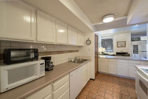The wellstocked and functional kitchen ensures you have everything you need for a comfortable stay.