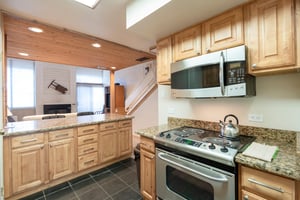 Quality appliances and thoughtful finishes make this Park City condo rental a standout choice in Park City.
