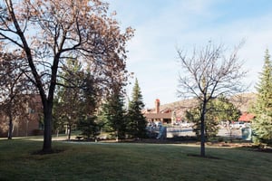 The tranquil grounds surrounding Park Avenue 314 are the perfect place to unwind and take in the natural beauty of Park City. A serene outdoor setting is just one more reason this Park City condo rent