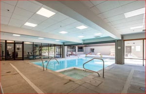 Resort Plaza 5002 guests enjoy access to this fantastic indooroutdoor pool and hot tub, both offsite and just steps away.