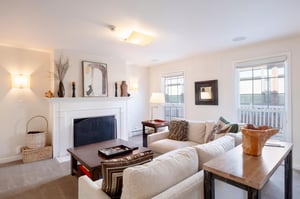 Unwind in style at Resort Plaza 5007 — this bright and beautifully appointed living space with cozy fireplace and modern furnishings sets the tone for an exceptional Park City vacation experience.