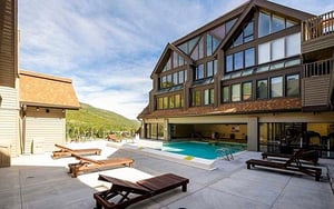 Soak up stunning mountain views from the resorts gorgeous outdoor pool and sundeck — a incredible amenity that makes Resort Plaza 5013 a top Park City vacation rental.