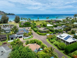 Aerial view of One Hanalei