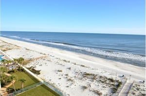 Youll thrill at the Gulf views from your condo at Surfside Shores Gulf Shores.